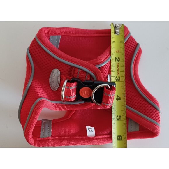 Joytale Step in Dog Harness, Breathable Mesh, Reflective Soft Padded-Red Medium - Picture 16 of 16